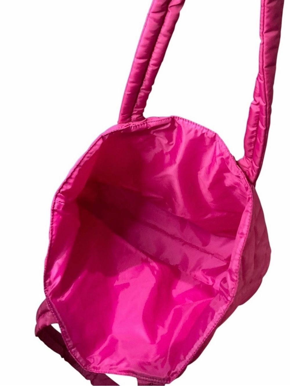 Juicy Couture Hot Pink Quilted Puffy Tote - Picture 7 of 8